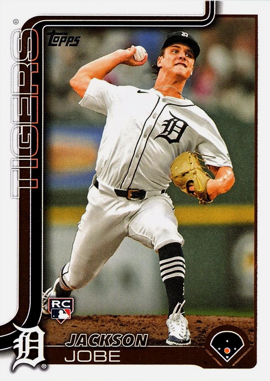 Amazon.com: 2025 Topps Series 2 Jackson Jobe #490 Detroit Tigers